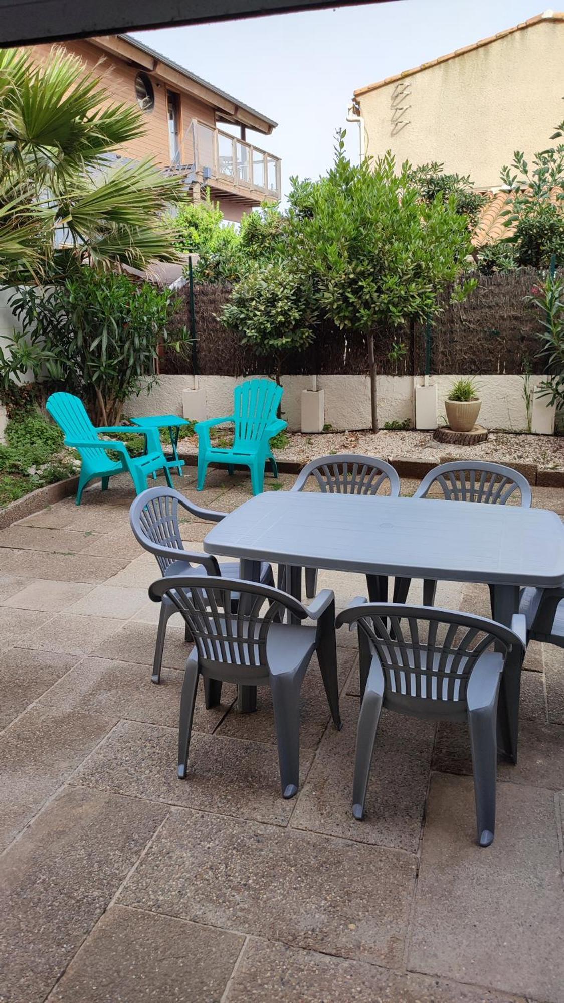 T2 Rdc Avec Jardin, Cap D'Agde, Secteur Falaise, 100 M Plage, Clim, Wifi, Parking 외부 사진